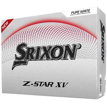 Srixon Z-STAR XV Golf Balls  Dozen  PURE WHITE
