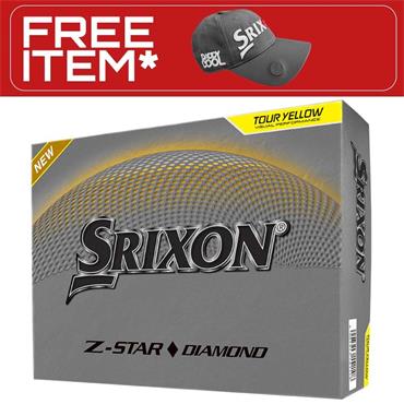 Srixon Z-STAR DIAMOND Golf Balls Dozen  Yellow
