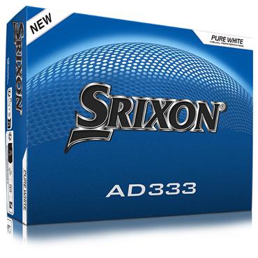 Srixon AD333 Golf Balls Dozen PURE WHITE