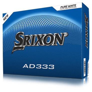 Srixon AD333 Golf Balls Dozen PURE WHITE