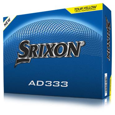 Srixon AD333 Golf Balls Dozen Tour Yellow