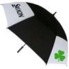 Srixon Logo Shamrock Umbrella  Black White
