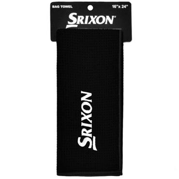 Srixon Trifold Shamrock Bag Towel 16"x24"  Black