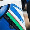 Srixon Tour Staff  The Open Edition Bag  Blue Tartan - White