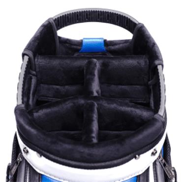 Srixon Tour Staff  The Open Edition Bag  Blue Tartan - White
