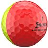 Srixon Q-Star Tour Divide Golf Balls Dozen Yellow - Red