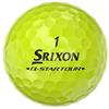 Srixon Q-Star Tour Divide Golf Balls Dozen Yellow - Red