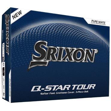 Srixon Q-Star Tour Golf Balls Dozen PURE WHITE
