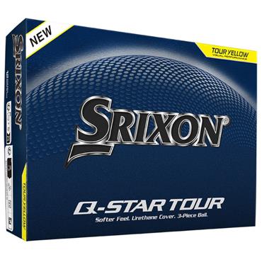 Srixon Q-Star Tour Golf Balls Dozen Yellow