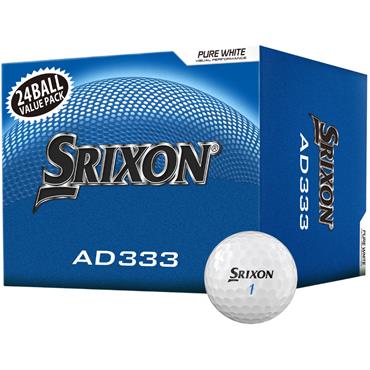 Srixon AD333 24 Ball Value Pack  White