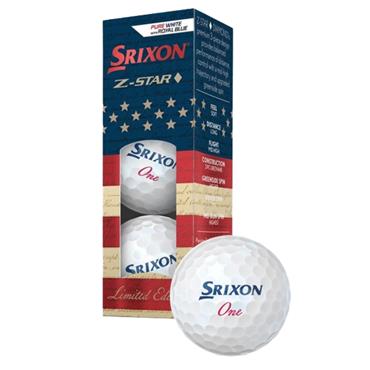 Srixon Z-Star Diamond Golf Balls Dozen White - Royal Blue