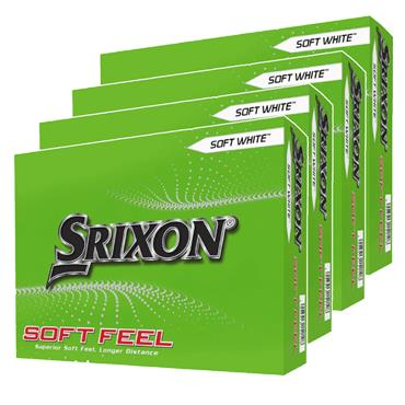Srixon Soft Feel Shamrock Ball 4DOZ For 3 Promo  White