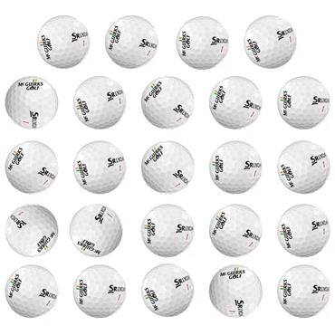 Srixon Distance Mcguirks Balls in Net 2 Dozen White