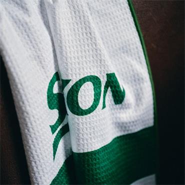 Srixon Tour Towel Majors Edition  White - Green