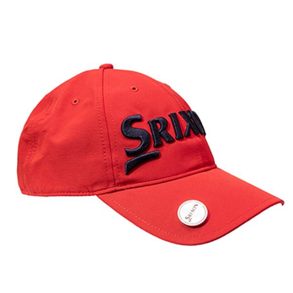 Srixon Ball Marker Cap Red Navy | Golf 