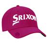 Srixon Baseball Cap with Magnetic Marker  Raspberry - White