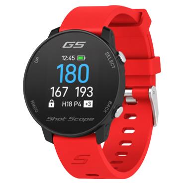 Shot Scope G5 Shot Scope GPS Watch  Red