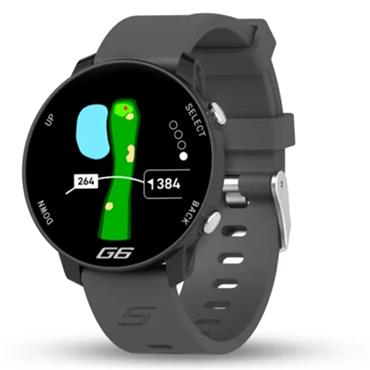 Shot Scope G6 GPS Watch  Carbon - Grey