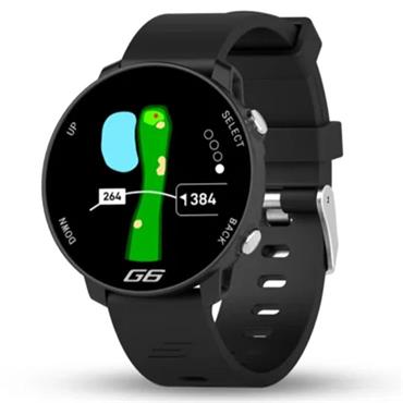 Shot Scope G6 GPS Watch  Black / Steel Grey