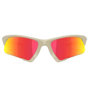 Oakley Suture Jacket Matte Sand Glasses 64 Prizm Ruby