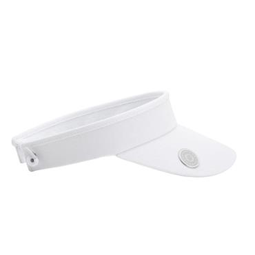 Surprizeshop Ladies Telephone Wire Visor  White