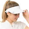 Surprizeshop Ladies Telephone Wire Visor  White