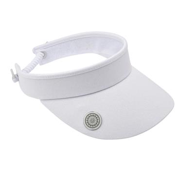 Surprizeshop Ladies Telephone Wire Visor  White