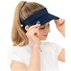 Surprizeshop Ladies Telephone Wire Visor  Navy