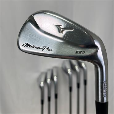 Mizuno Pro 225 4-PW Stiff Steel Irons Gents RH