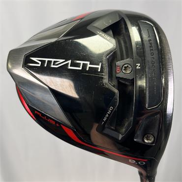 TaylorMade Stealth Plus 9.0 Hzrdus 50 Stiff Driver Gents RH