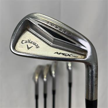 Callaway Apex Pro 6-PW +1" Stiff Graphite Irons Gents RH