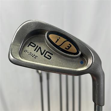 Ping i3 O-Size 3-9i +1" Stiff Steel Irons Gents RH