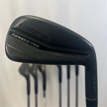Cobra Forge Tec Black 4-PW Regular Steel Irons Gents RH