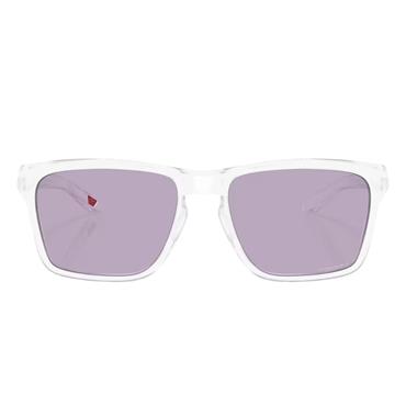 Oakley Sylas Matte Clear Glasses 60 Prizm Slate