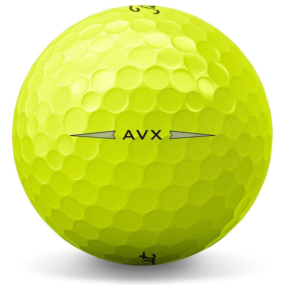 Titleist AVX Golf Balls Dozen Yellow Golf Store