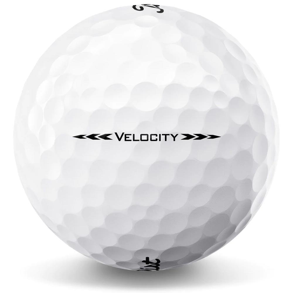 Titleist Velocity Golf Balls Dozen White Golf Store