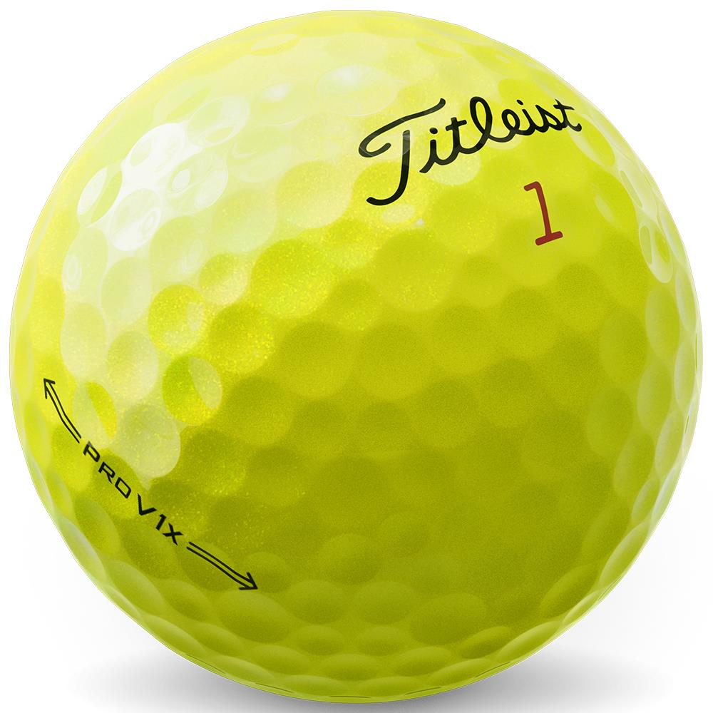 Titleist Pro V1X Golf Balls Dozen Yellow Golf Store
