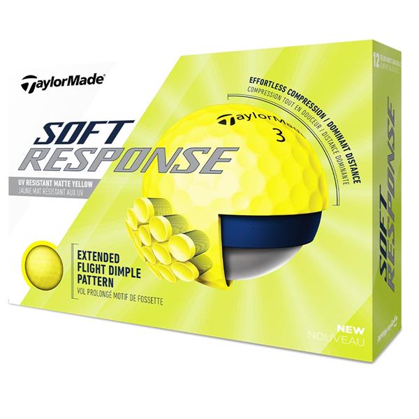 TaylorMade TM20 Soft Response Golf Balls Yellow Golf Store