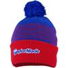 TaylorMade Bobble Beanie  Red - Royal - White