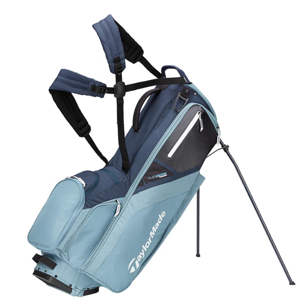 TaylorMade Flextech Stand Bag Titanium Blue Steel Golf Store