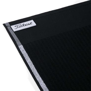 Titleist Players Terry Towel 20"x40"  Black - White - Shamrock