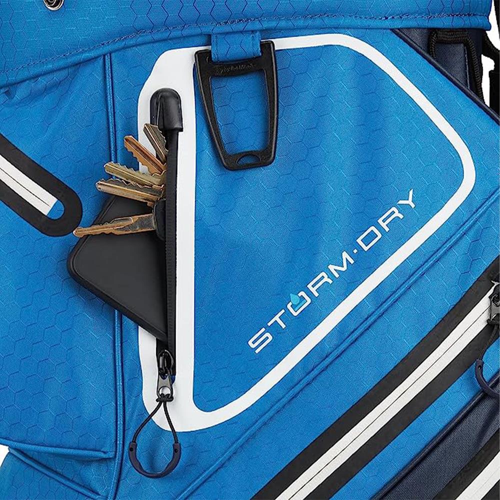 TaylorMade Storm Dry Cart Bag Navy Blue
