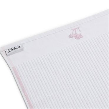Titleist Players Terry Towel 50x100cm  WHITE L PINK
