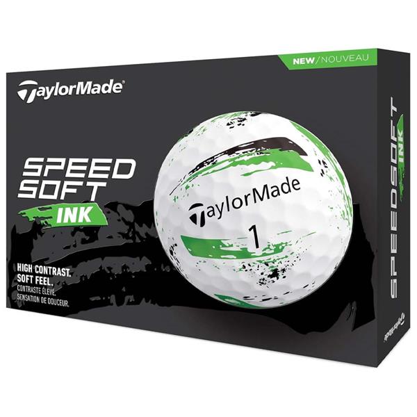 TaylorMade SpeedSoft Ink 緑 新品 ３ダース TaylorMade 【3ダースセット】 ゴルフ ボール テーラーメイド