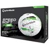 TaylorMade Speedsoft Ink Golf Balls Dozen Green
