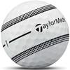 TaylorMade TP5 Stripe Golf Balls Dozen White