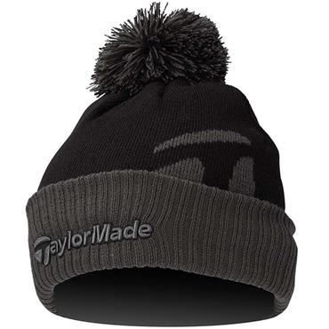 TaylorMade Gents Bobble Beanie  Black