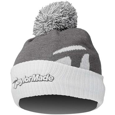 TaylorMade Gents Bobble Beanie  Charcoal - Heather