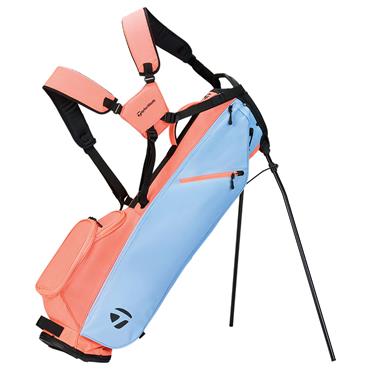 TaylorMade Flextech Carry Stand Bag  Light Blue - Coral