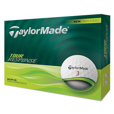TaylorMade Tour Response Golf Ball Dozen White